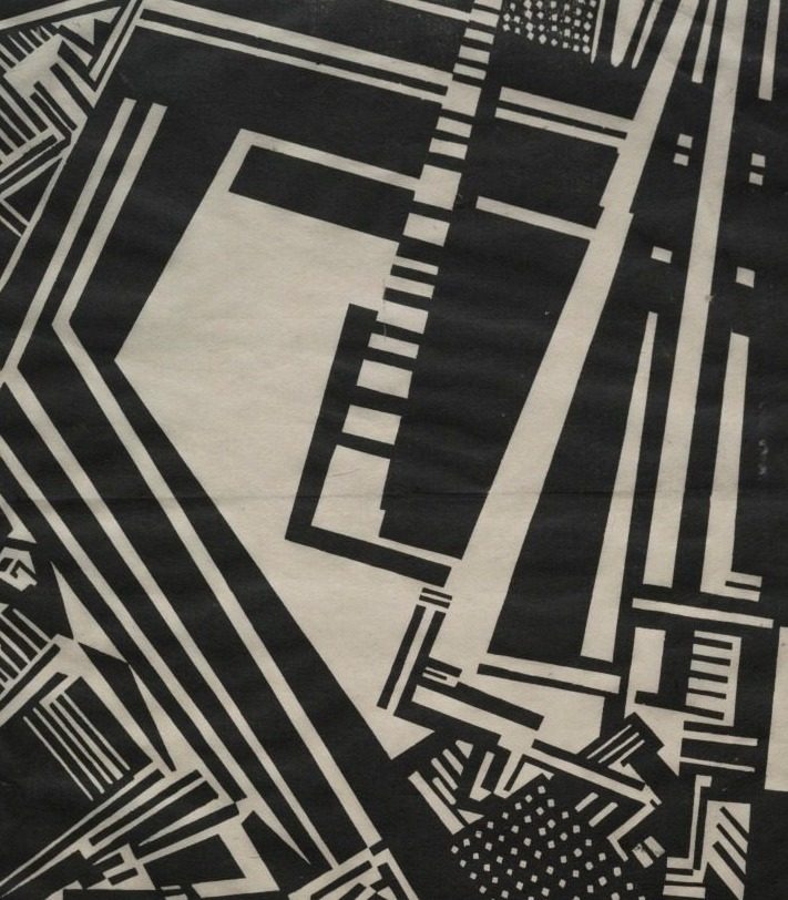 Illustration (Typhoon) by Edward Alexander Wadsworth (British, 1889–1949)