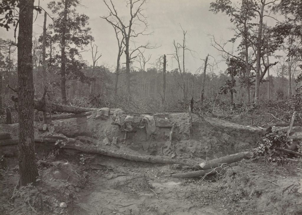 Battlefield of New Hope Church, Georgia, No. 2 by George N. Barnard (American, 1819–1902)
