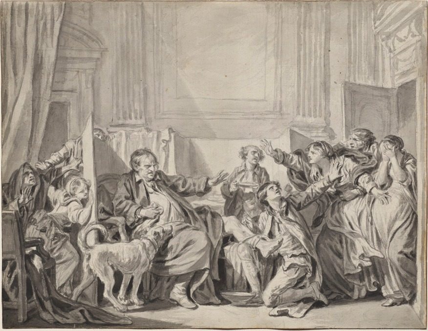 The Guilty and Repentant Daughter by Jean-Baptiste Greuze (French, 1725–1805)