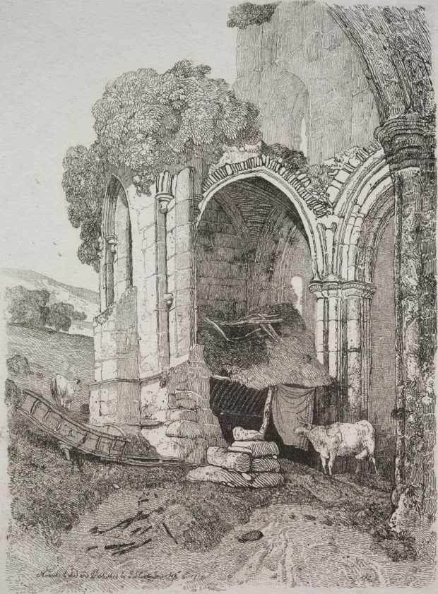 Rievaulx Abbey, Yorkshire by John Sell Cotman (British, 1782–1842)