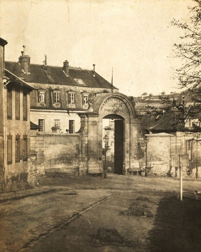 Doorway to Sèvres Factory by Louis-Rémy Robert (French, 1811–1882)