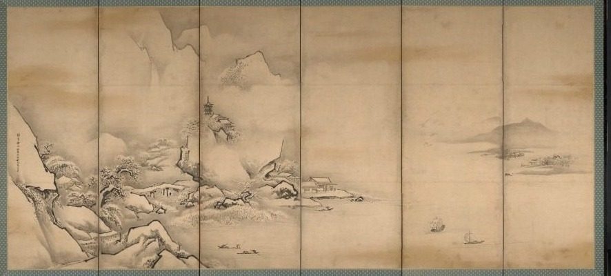 The Four Seasons by Kano Tan’yū (Japanese, 1602–1674)