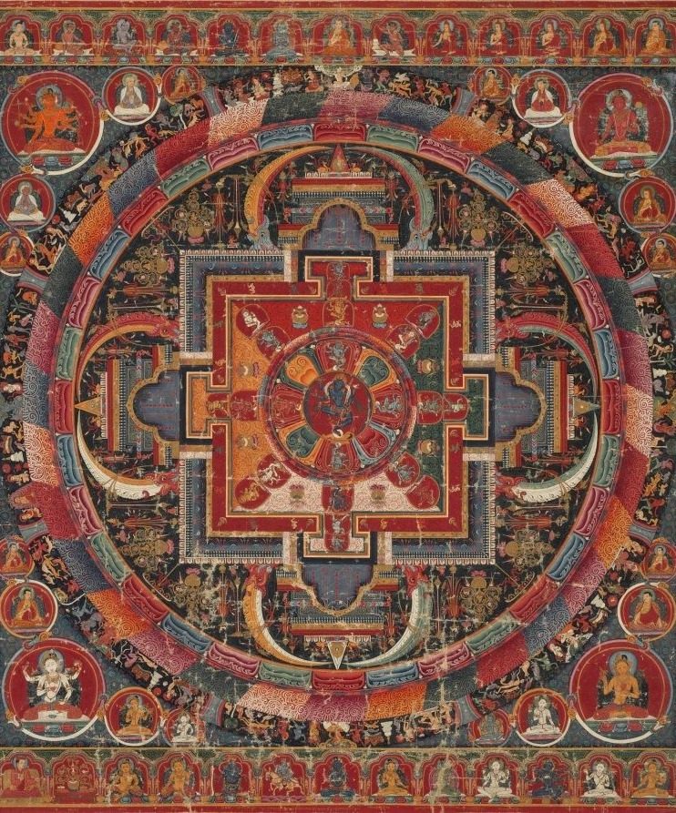 Twenty-three Deity Nairatma Mandala