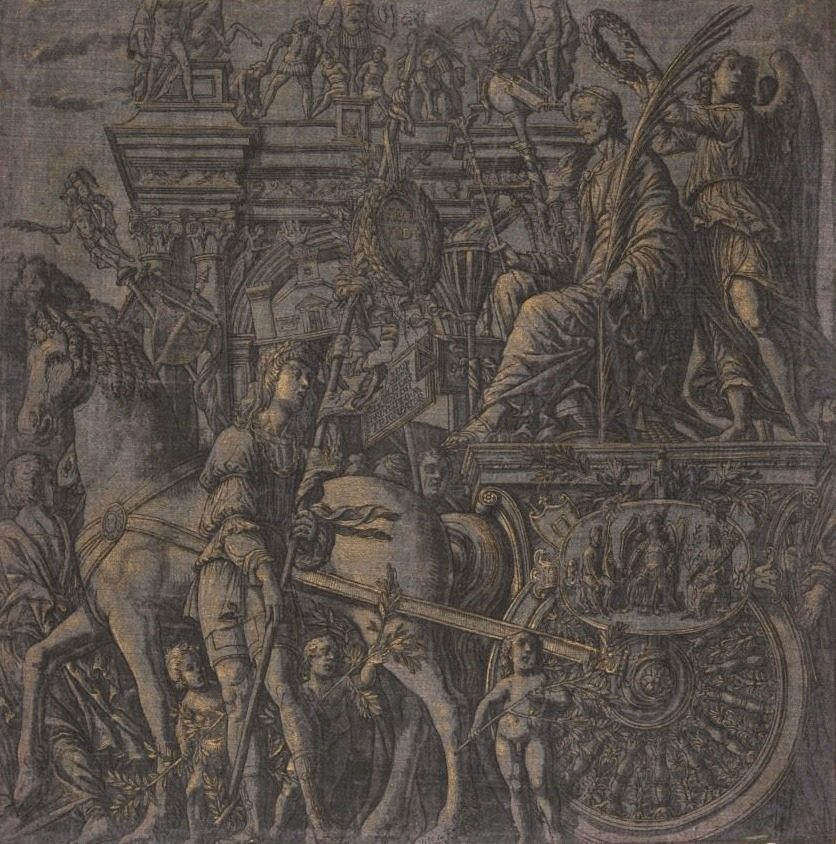 The Triumph of Julius Caesar: Caesar Triumphant by Andrea Andreani (Italian, about 1558–1610)
