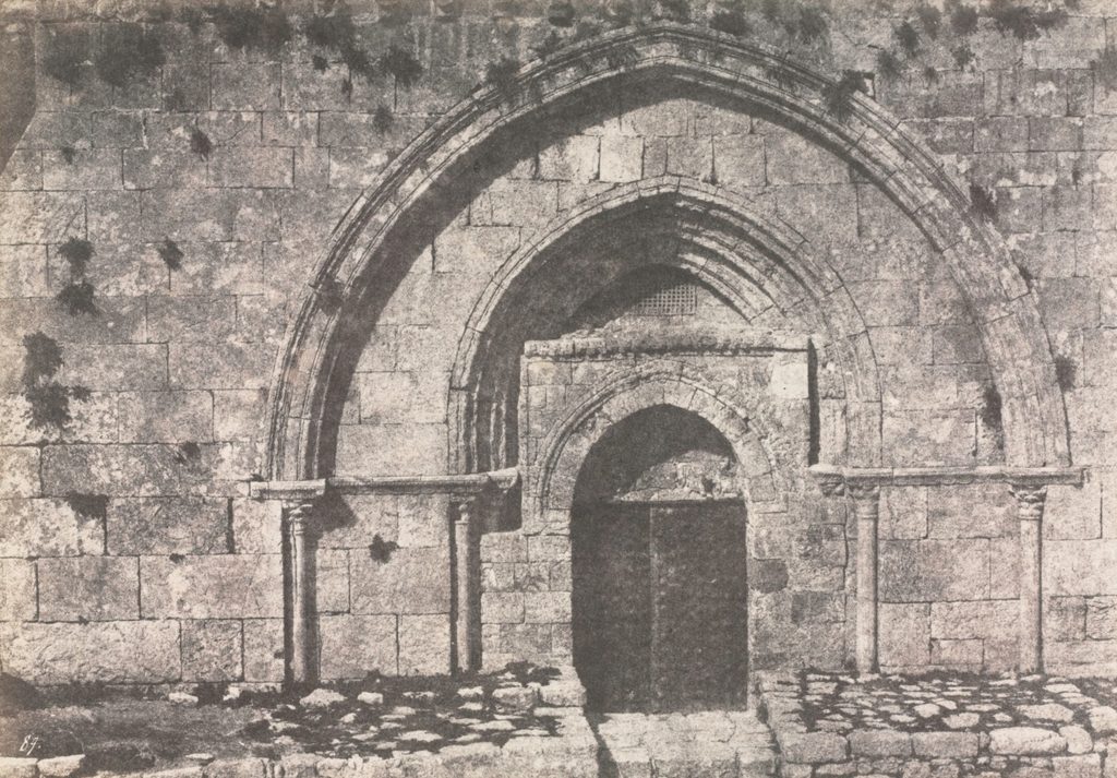 Tomb of the Virgin, Jerusalem by Auguste Salzmann (French, 1824–1872)