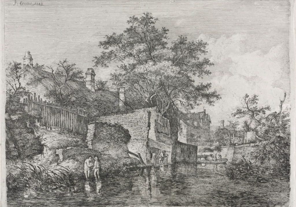 Front of the New Mills by John Crome (British, 1768–1821)