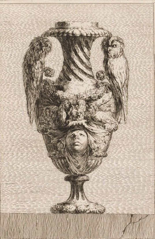 Suite of Vases:  Plate 15 by Jacques François Saly (French, 1717–1776)