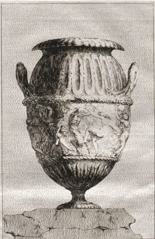 Suite of Vases:  Plate 22 by Jacques François Saly (French, 1717–1776)