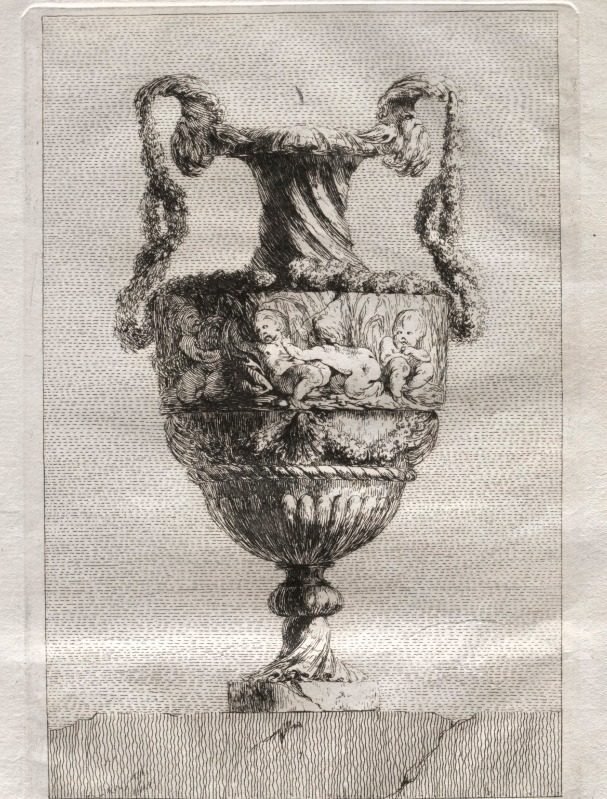 Suite of Vases:  Plate 23 by Jacques François Saly (French, 1717–1776)