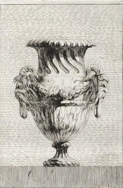 Suite of Vases:  Plate 2 by Jacques François Saly (French, 1717–1776)