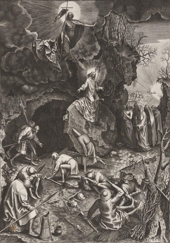 The Resurrection of Christ by Philip Galle (Flemish, 1537–1612)