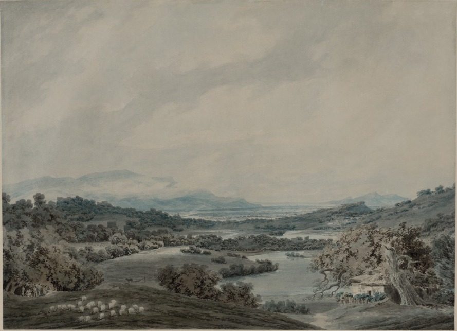 Italian Landscape by John Robert Cozens (British, 1752–1797)