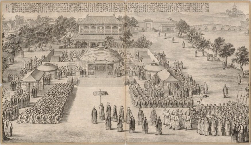 The Victory Banquet: from Battle Scenes of the Quelling of Rebellions in the Western Regions, with Imperial Poems