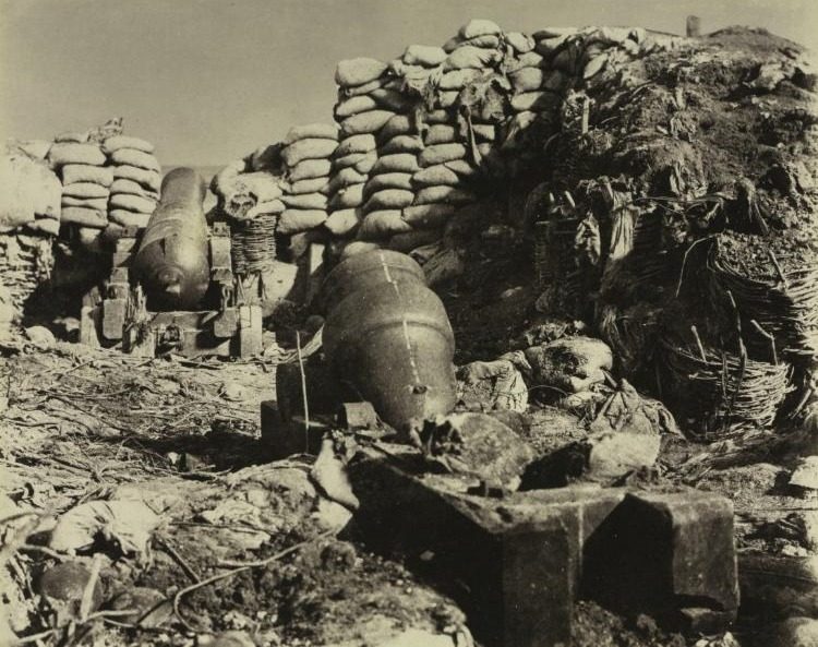 Battery, Malakoff by Leon-Eugéne Méhédin (French, 1828–1905)