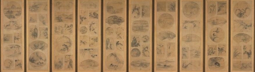 Painting of One Hundred Themes (obverse)