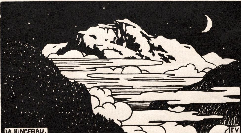 The Jungfrau by Félix Vallotton (Swiss French, 1865–1925)