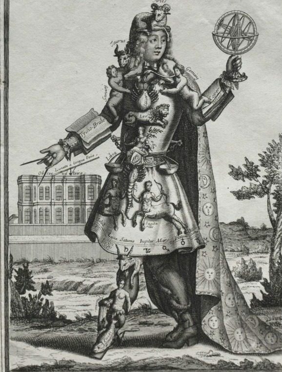 Fanciful Costumes: Costume of the Astrologer by Nicolas de Larmessin II (French, 1638–1694)