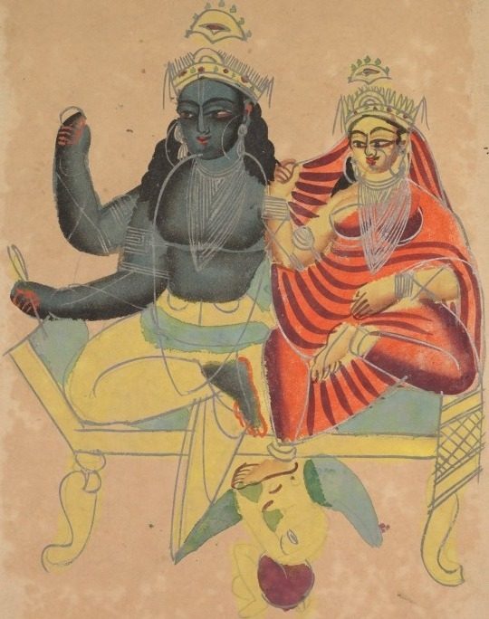 Vishnu and Lakshmi