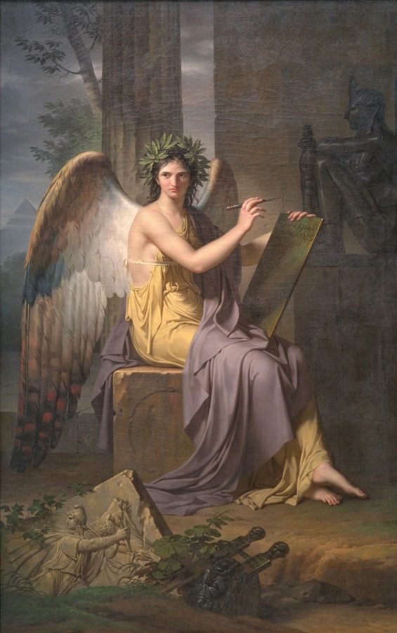 Clio, Muse of History by Charles Meynier (French, 1768–1832)