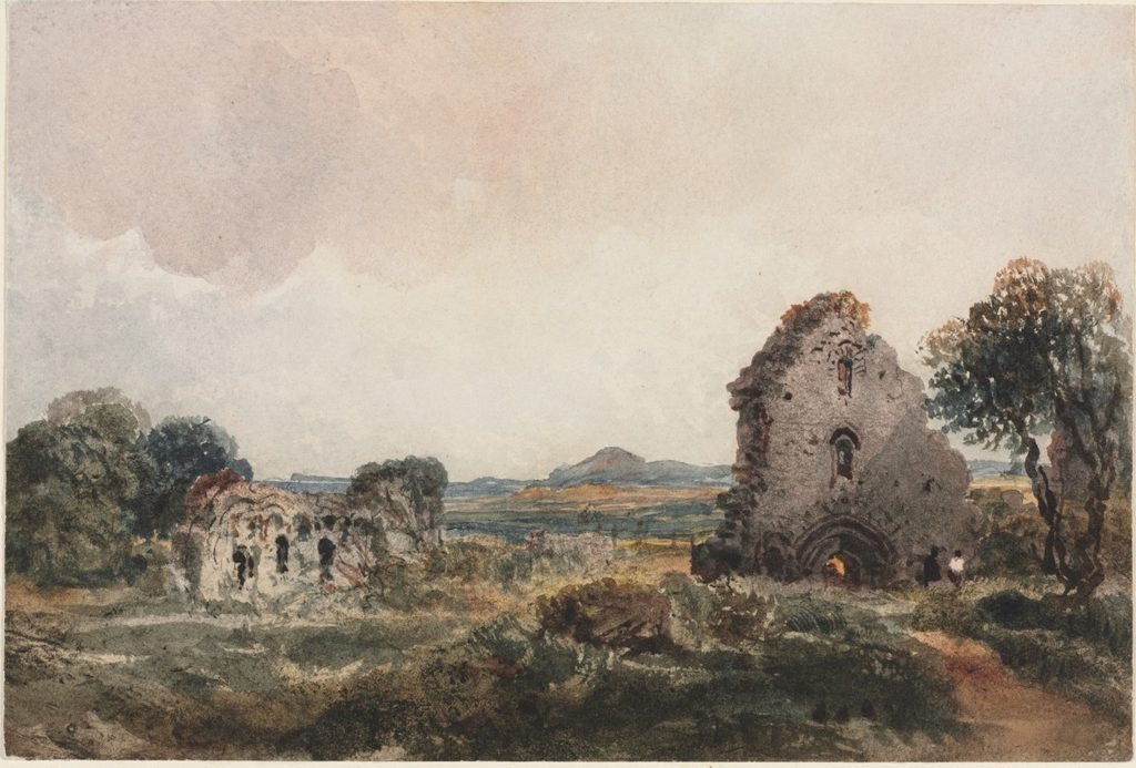 Neath Abbey by Peter De Wint (British, 1784–1849)