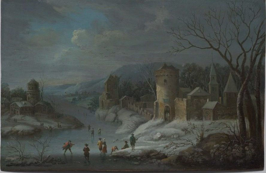 Winter Landscape by Jan Griffier (Dutch, 1648–1718)