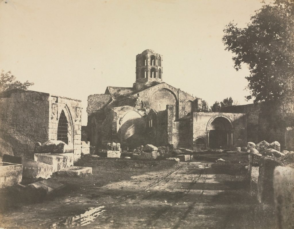 Saint-Honorat, Prés d'Arles by Édouard Baldus (French, 1813–1889)
