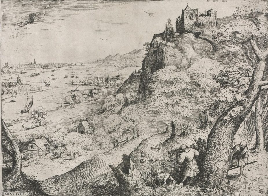 The Rabbit Hunt by Pieter Bruegel (Netherlandish, c. 1525/30–1569)