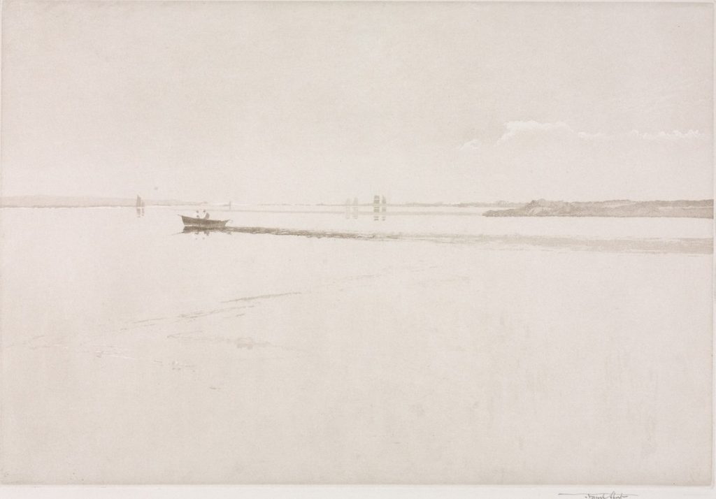 Morning Haze in Chichester Harbor by Frank Short (British, 1857–1945)