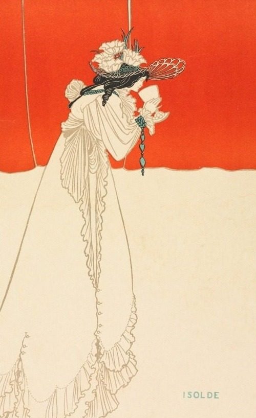 Isolde by Aubrey Beardsley (British, 1872–1898)