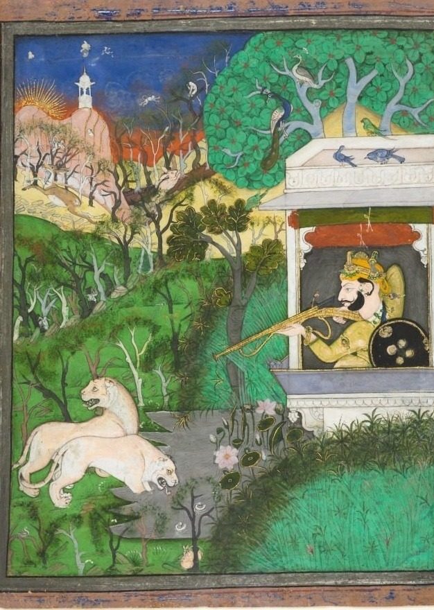 Maharaja Chattarsol of Kota Shooting Lions