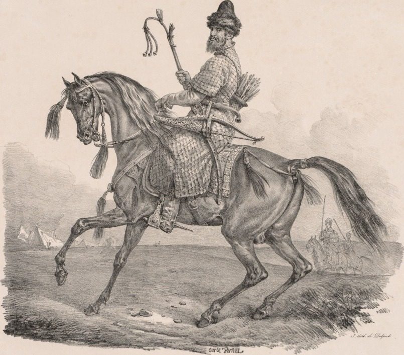 Cossack Cavalier by Carle Vernet (French, 1758–1836)