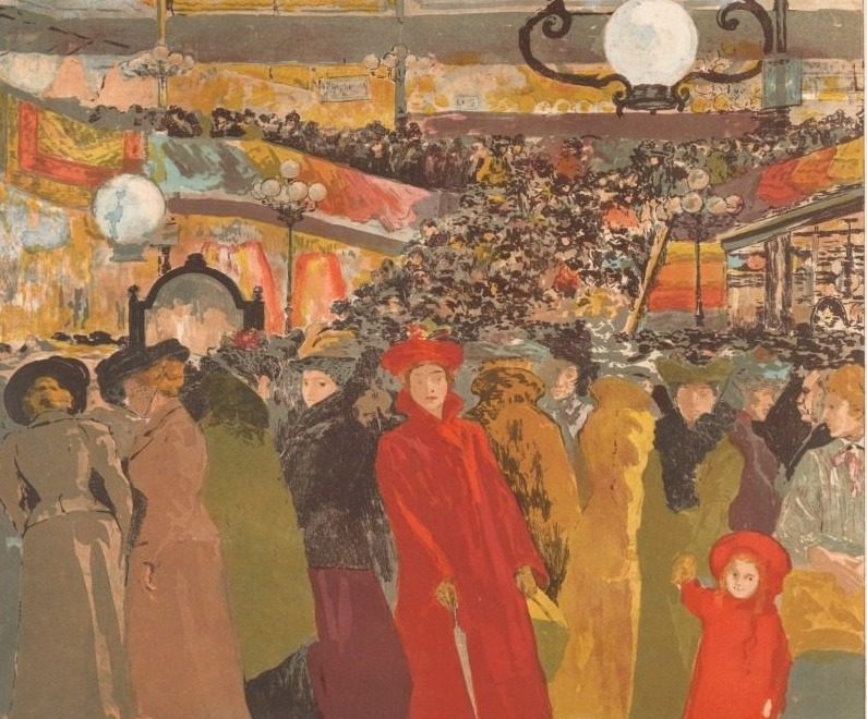 The Fancy Goods Store by Alexandre Lunois (French, 1863–1916)