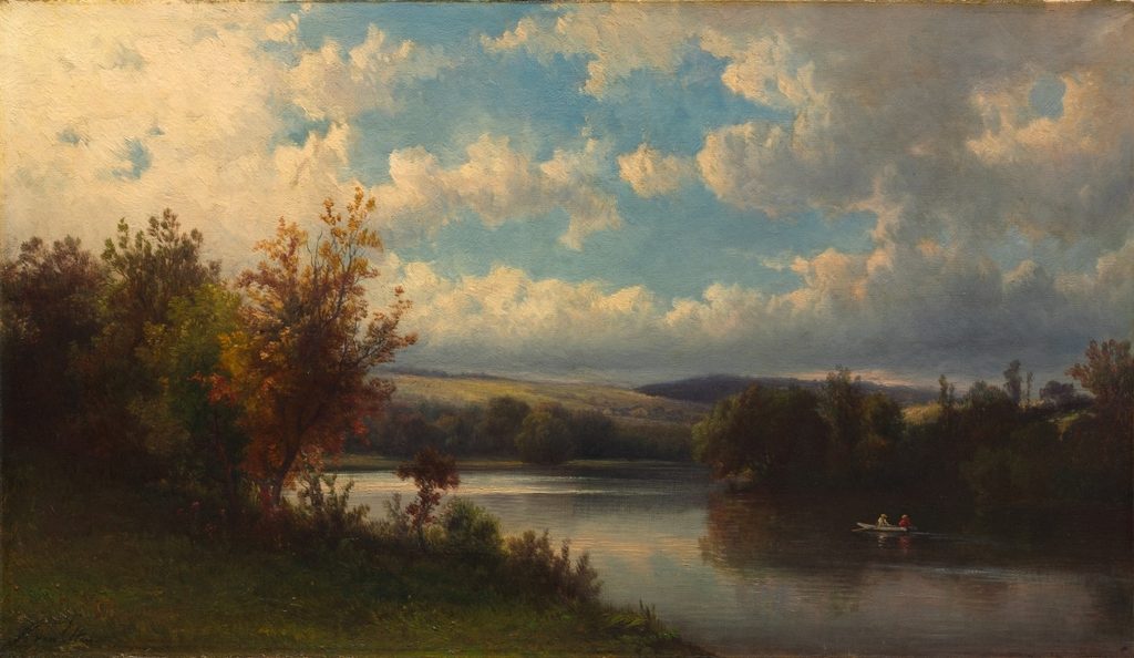 Landscape near Granby, Connecticut by Hendrik Dirk Kruseman van Elten (American, born The Netherlands, 1829–1904)