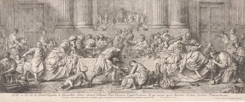 The Banquet in the House of Simon the Pharisee by Pierre Subleyras (1699–1749)