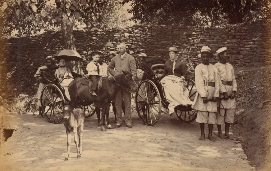 Colonel F. G. Oldham, Shimla by Raja Deen Dayal (Indian, 1844–1905)