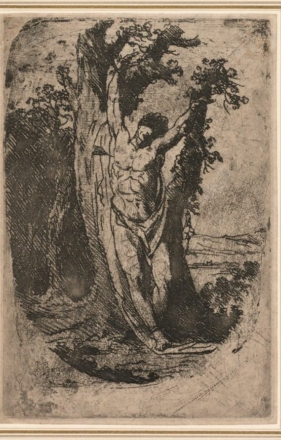 Saint Sebastian by James Barry (Irish, 1741–1806)