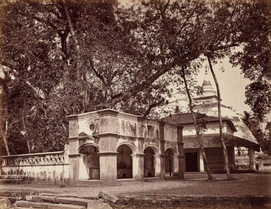 Buddhist Temple, Kalani by Scowen & Co. (British, active Ceylon, 1876–1895)
