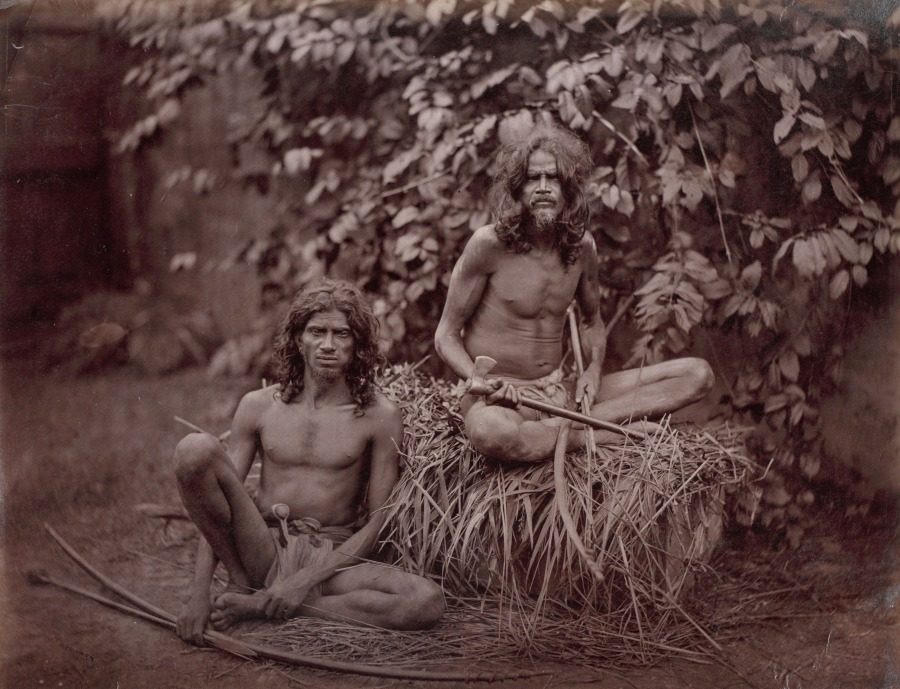 Veddahs of Ceylon by Scowen & Co. (British, active Ceylon, 1876–1895)