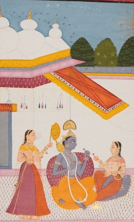 Krishna Under a Canopy
