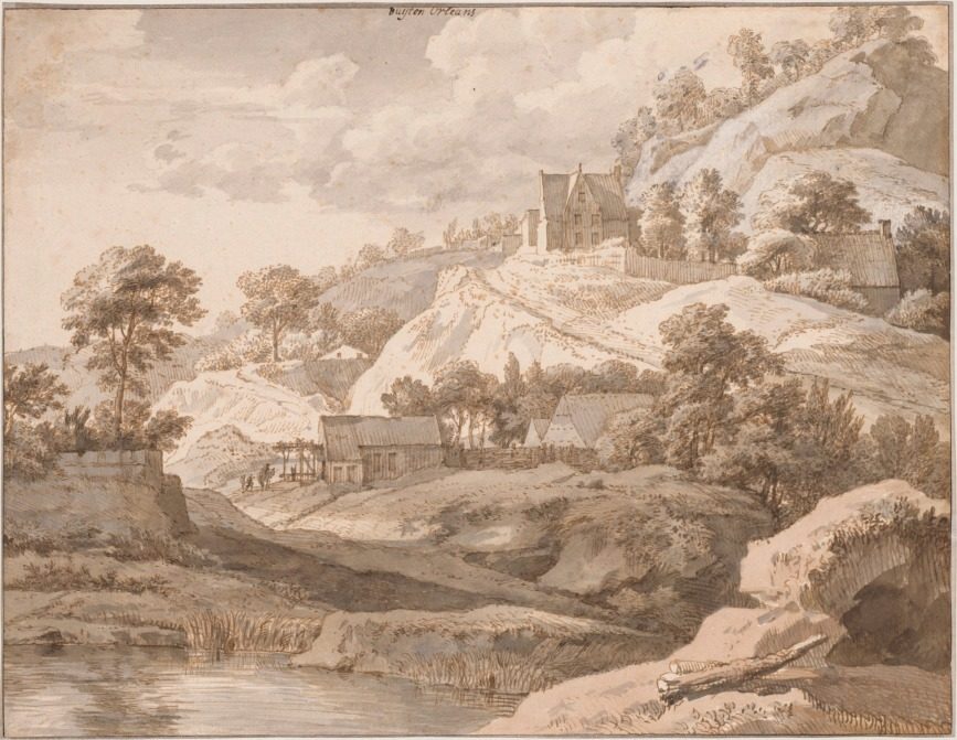 View near Orleans by Isaac de Moucheron (Dutch, 1667–1744)