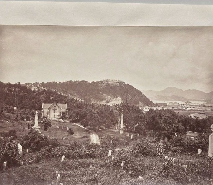 Untitled (Happy Valley Cemetery, Hong Kong) by William Pryor Floyd (British, 1834–c. 1900)