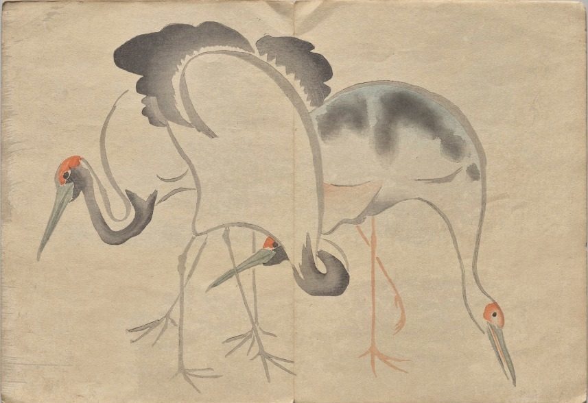 Scene from The Kōrin Picture Book (Volume 2) by Nakamura Hōchū (Japanese, d. 1819)