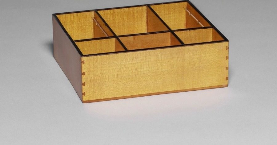 Divided Tray for a Globe Work Table (Globustisch)