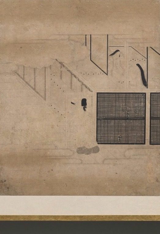 Shell of the Locust from Album of Illustrations for the Tale of Genji