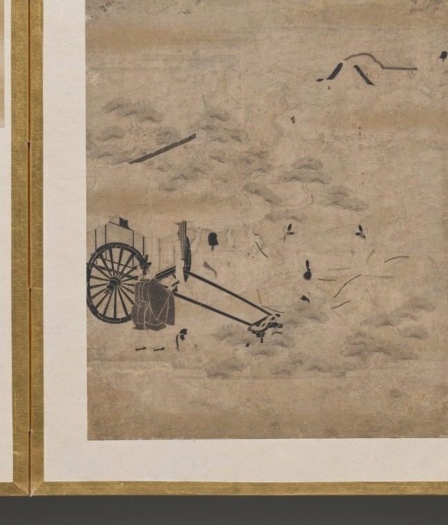Channel Buoys from Album of Illustrations for the Tale of Genji