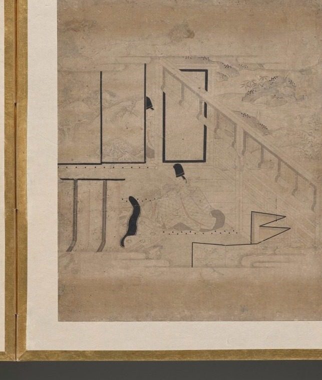 Trefoil Knots from Album of Illustrations for the Tale of Genji