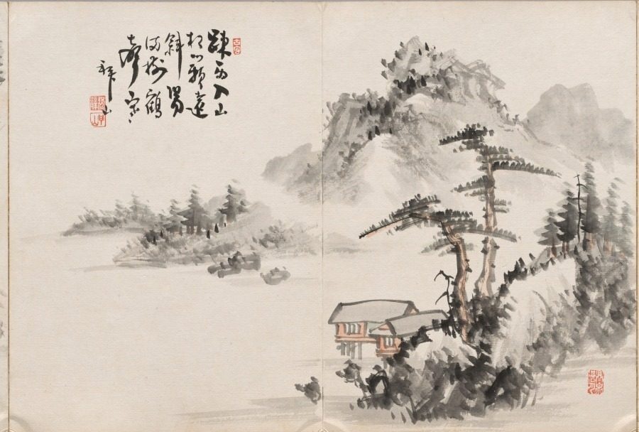 Painting One from Album of Paintings by Haizan by Yoshitsugu Haizan (Japanese, 1846–1915)