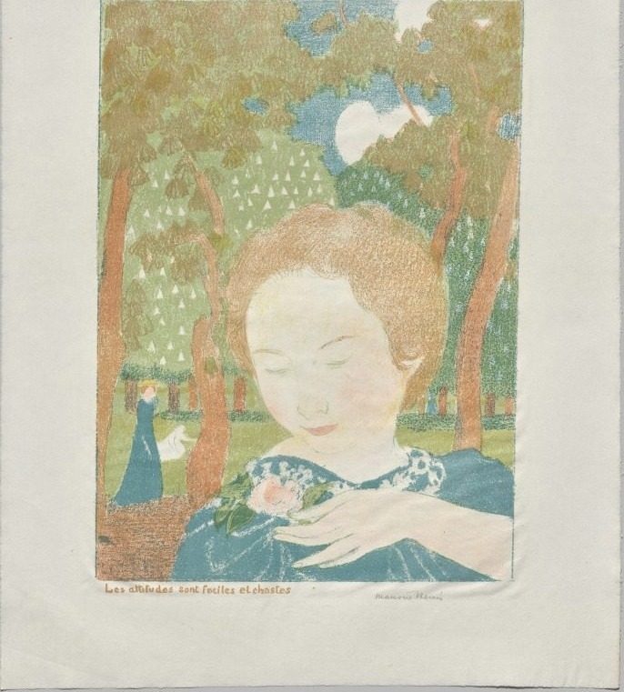 Attitudes are Easy and Chaste by Maurice Denis (French, 1870–1943)