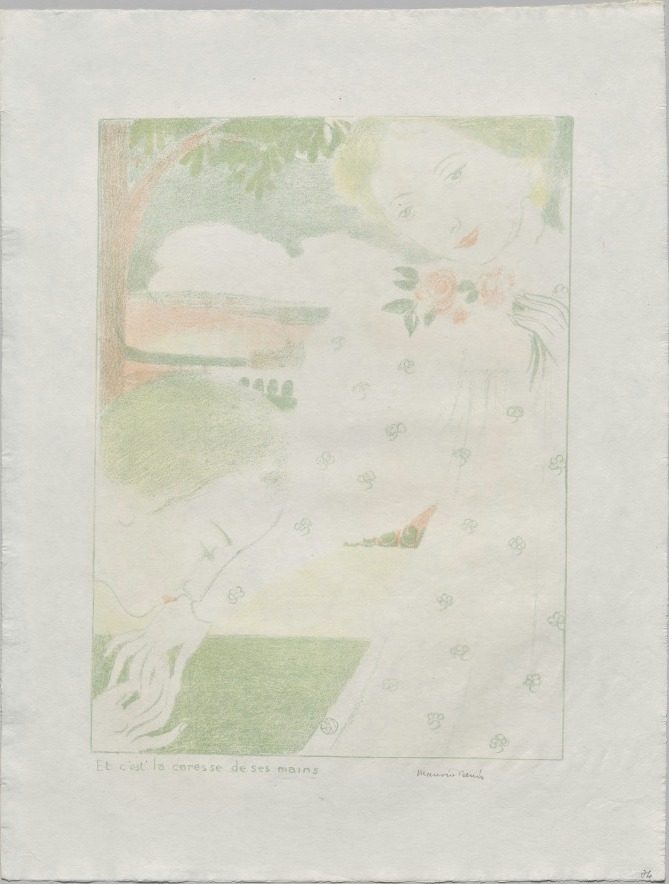 And It Is the Caress of Her Hands by Maurice Denis (French, 1870–1943)