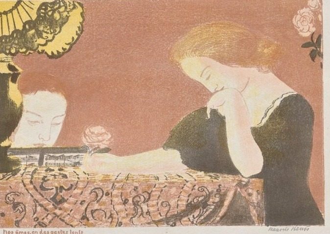 Our Souls, in Languorous Gestures by Maurice Denis (French, 1870–1943)